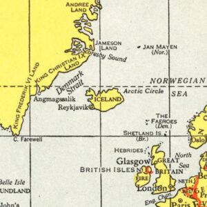 Vintage Iceland Maps