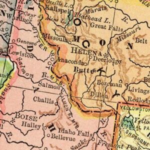 Old Maps of Idaho