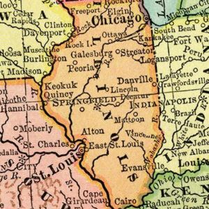 Old Maps of Illinois