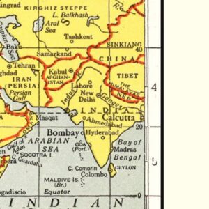 Vintage India Maps