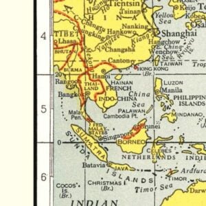 Vintage Indonesia Maps