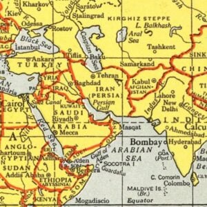 Vintage Iran Maps