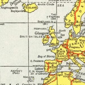 Vintage Ireland Maps