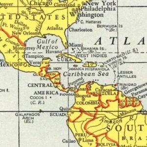 Vintage Jamaica Maps