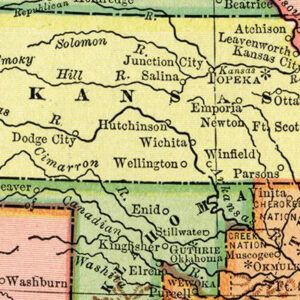Old Maps of Kansas