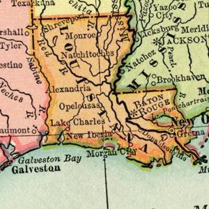 Old Maps of Louisiana
