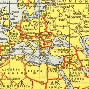Vintage Macedonia Maps