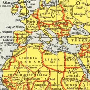 Vintage Malta Maps