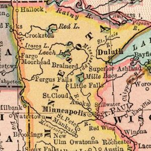 Old Maps of Minnesota