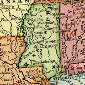Old Maps of Mississippi
