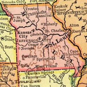 Old Maps of Missouri