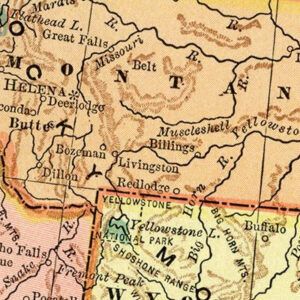 Old Maps of Montana