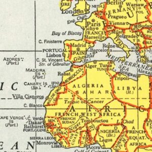 Vintage Morocco Maps
