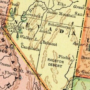 Old Maps of Nevada