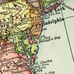 Old Maps of New Jersey