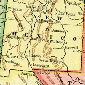 Old Maps of New Mexico
