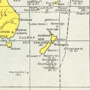 Vintage New Zealand Maps