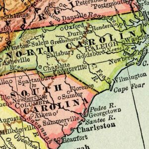 Old Maps of North Carolina