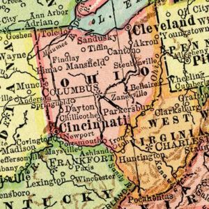 Old Maps of Ohio