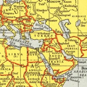 Vintage Palestine Maps