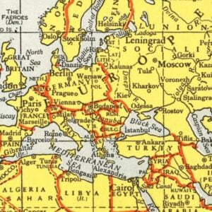 Vintage Romania Maps