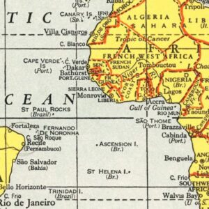 Vintage Sierra Leone Maps