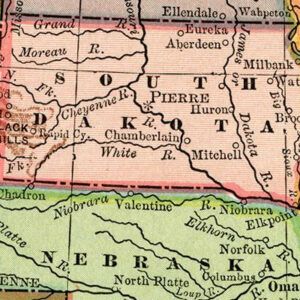 Old Maps of South Dakota