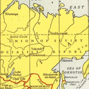 Vintage Soviet Union Maps