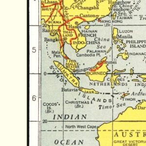 Vintage Sumatra Maps