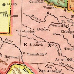 Old Maps of Texas