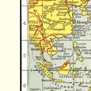 Vintage Thailand Maps