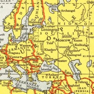 Vintage Ukraine Maps