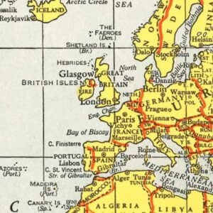 Vintage United Kingdom Maps