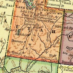Old Maps of Utah