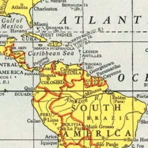 Vintage Venezuela Maps