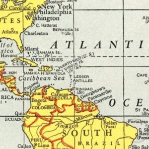 Old Maps of Virgin Islands
