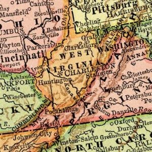 Old Maps of West Virginia